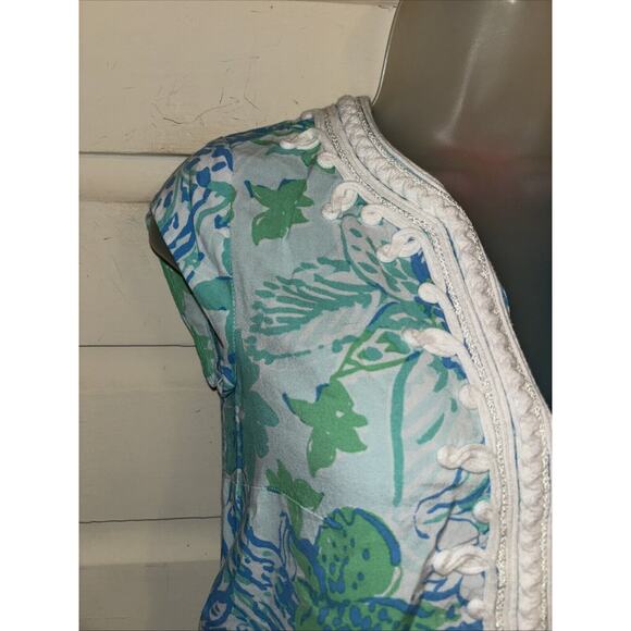 Lilly Pulitzer Cap Sleeve Pullover Shift Dress Size XS - Picture 5 of 8